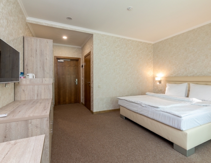 Улучшенный 2-местный 1-комнатный Стандарт б/доп без балкона парк - Парк-отель «Кавказ» Гагра