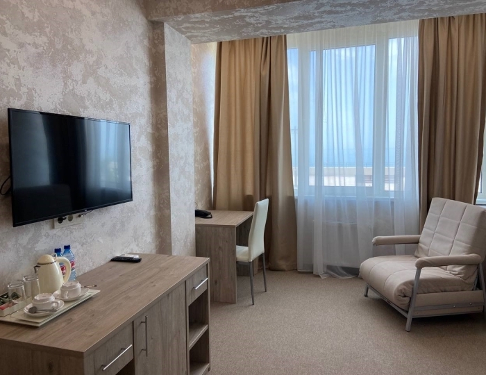 Улучшенный 2-местный 1-комнатный Стандарт с балконом море - Парк-отель «Кавказ» Гагра